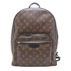 Louis Vuitton Josh Backpack Daypack Monogram Macassar Brown
